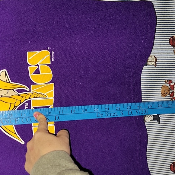 VTG 90S CARTER MN VIKINGS JERSEY 1998 NFLP - Picture 12 of 13